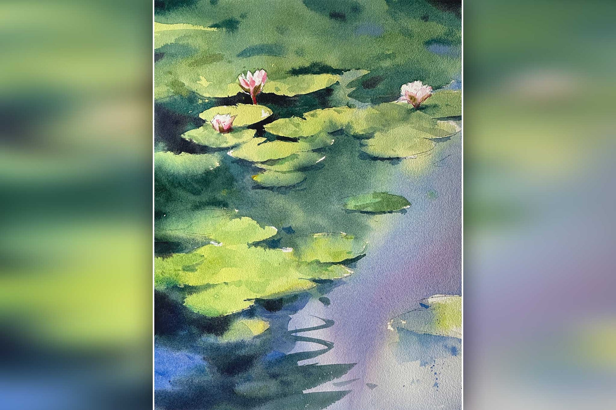 Lily Pond : Mixing Greens