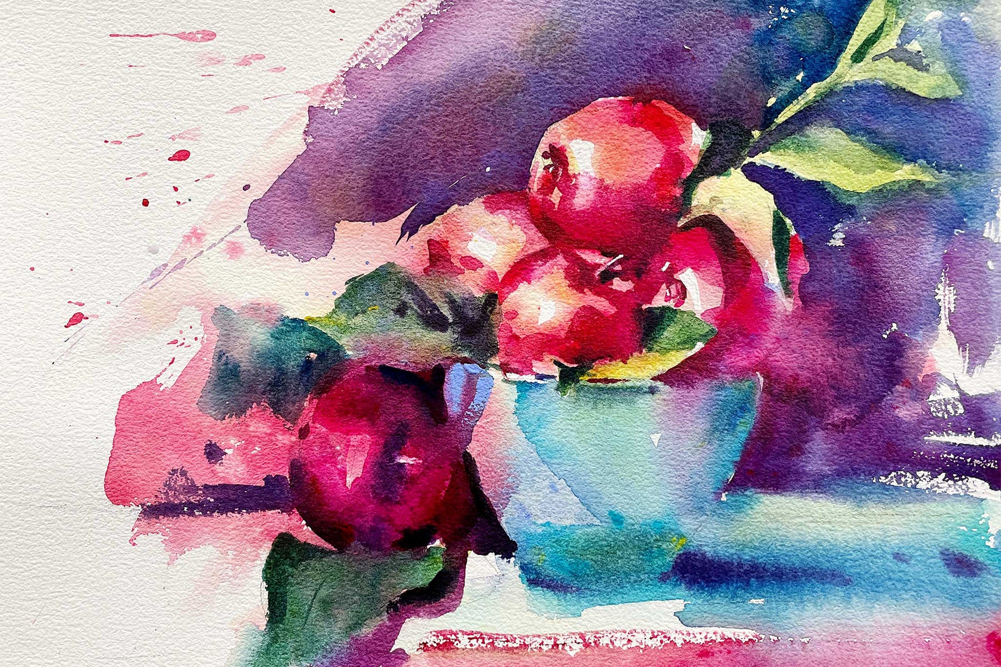 34. Throwing the Paint Around - A Bowl of Apples