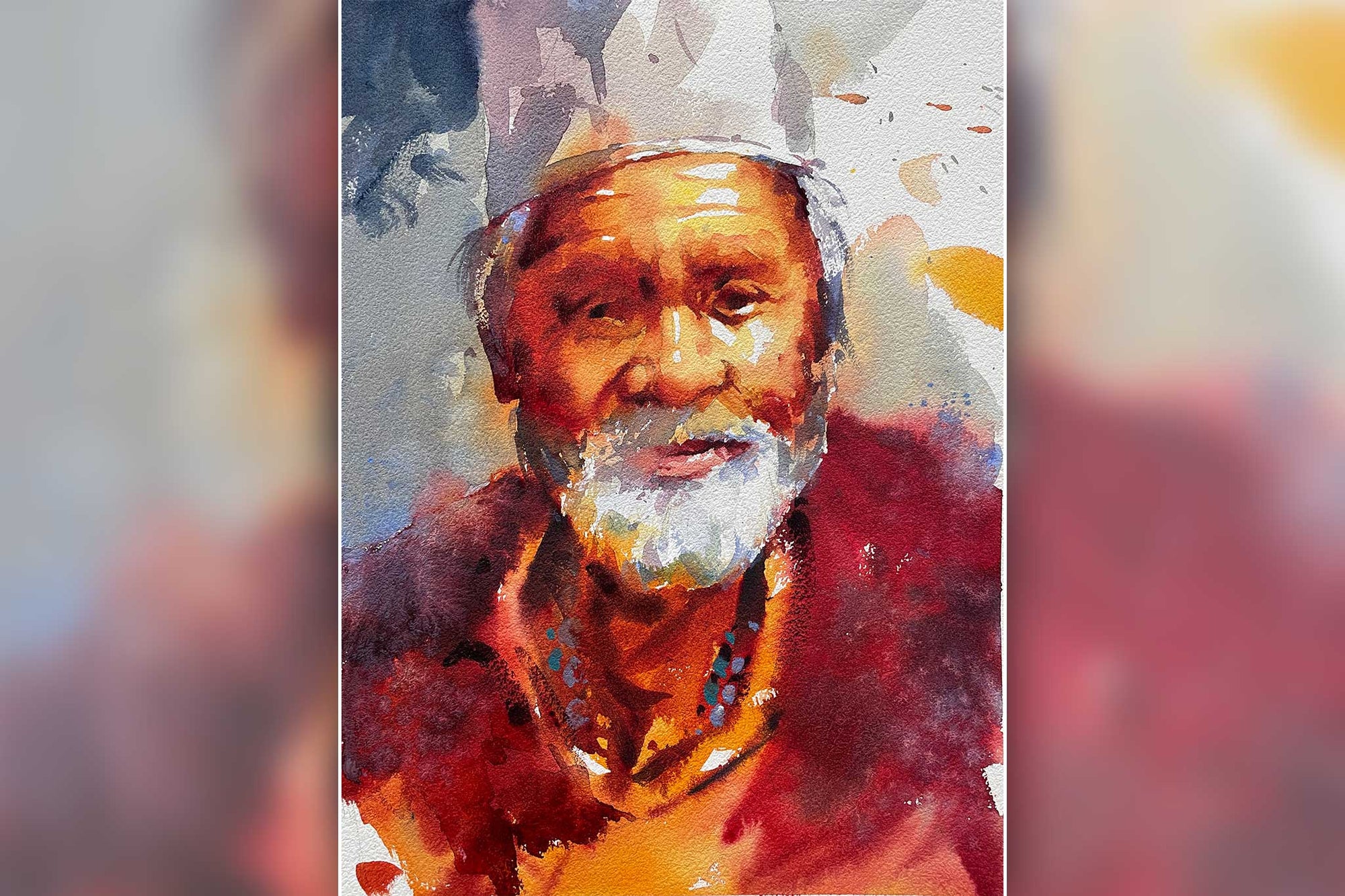 Portrait of a Nepali Man