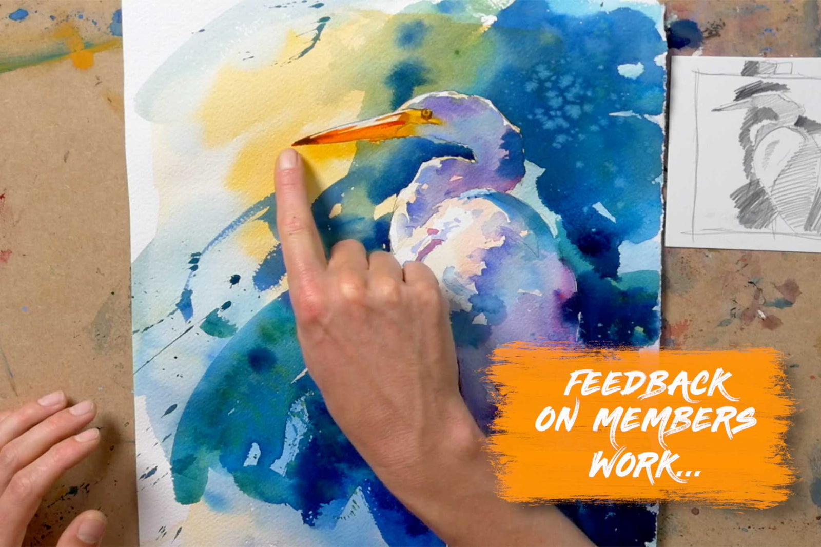 Members Work Critiqued