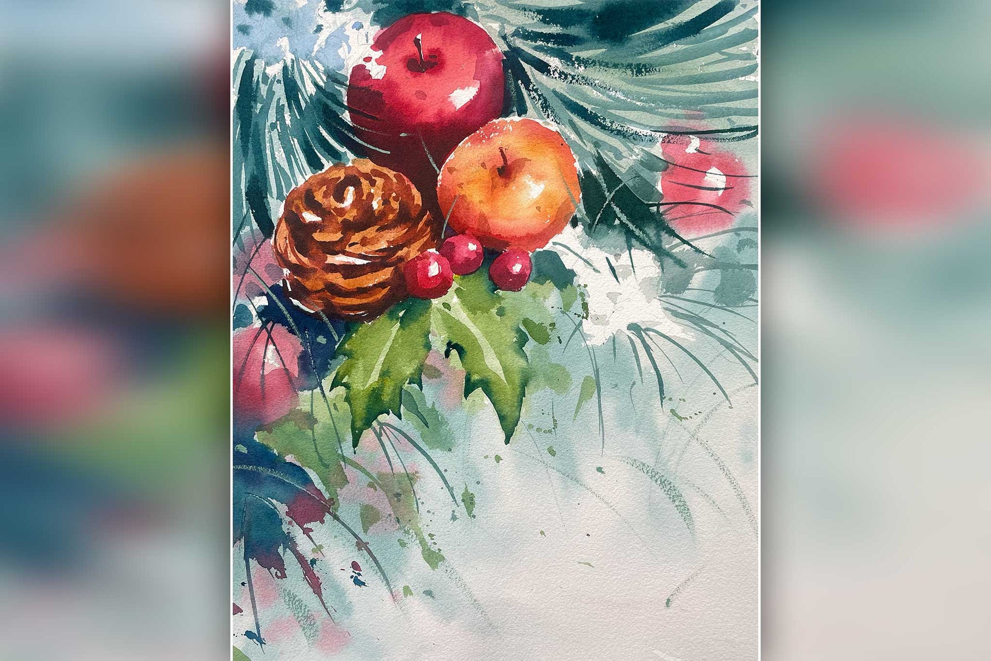 Holiday Decorations – Bold Composition