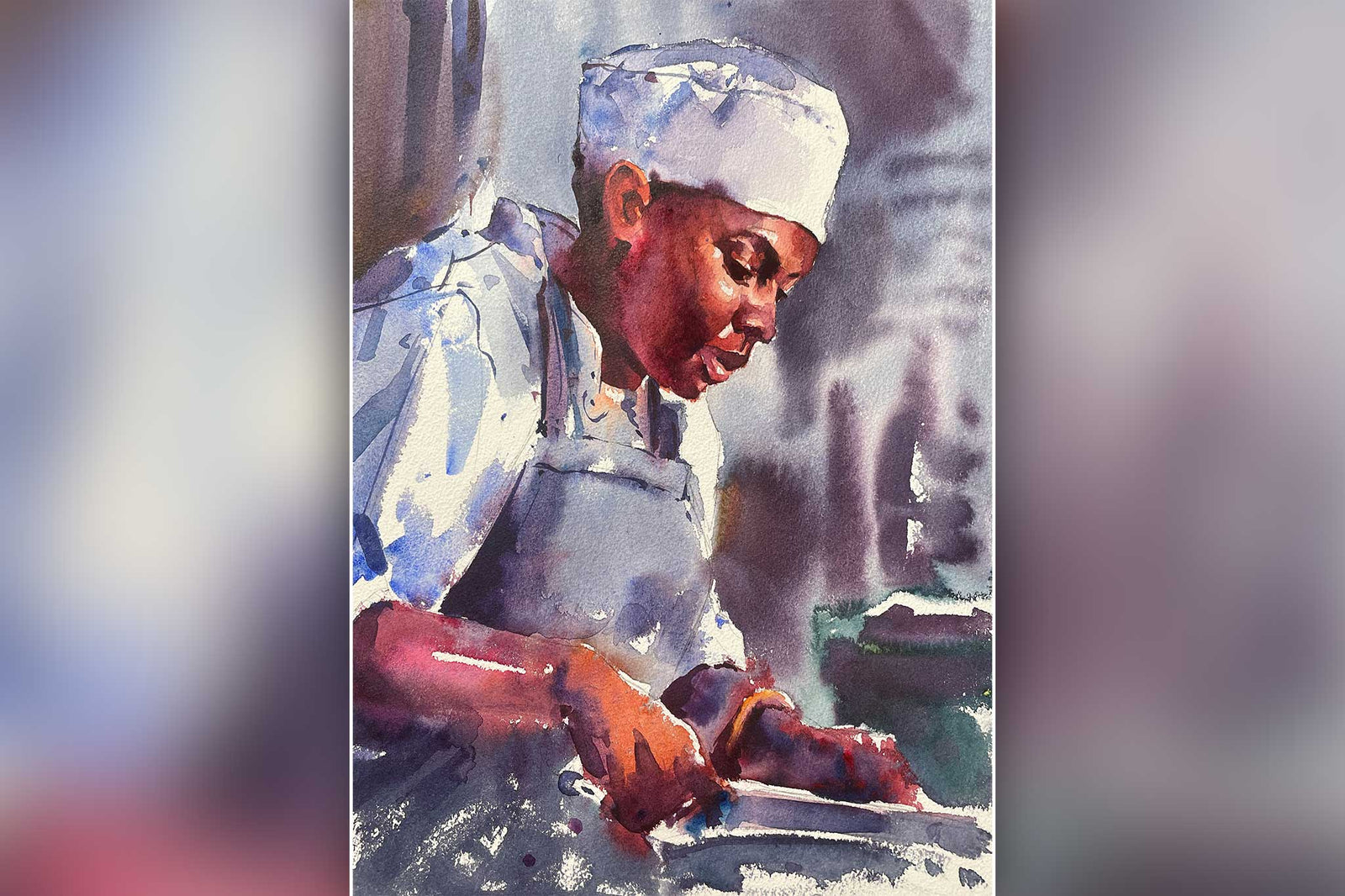 Chef - Light & Shadow on a Face - Preview