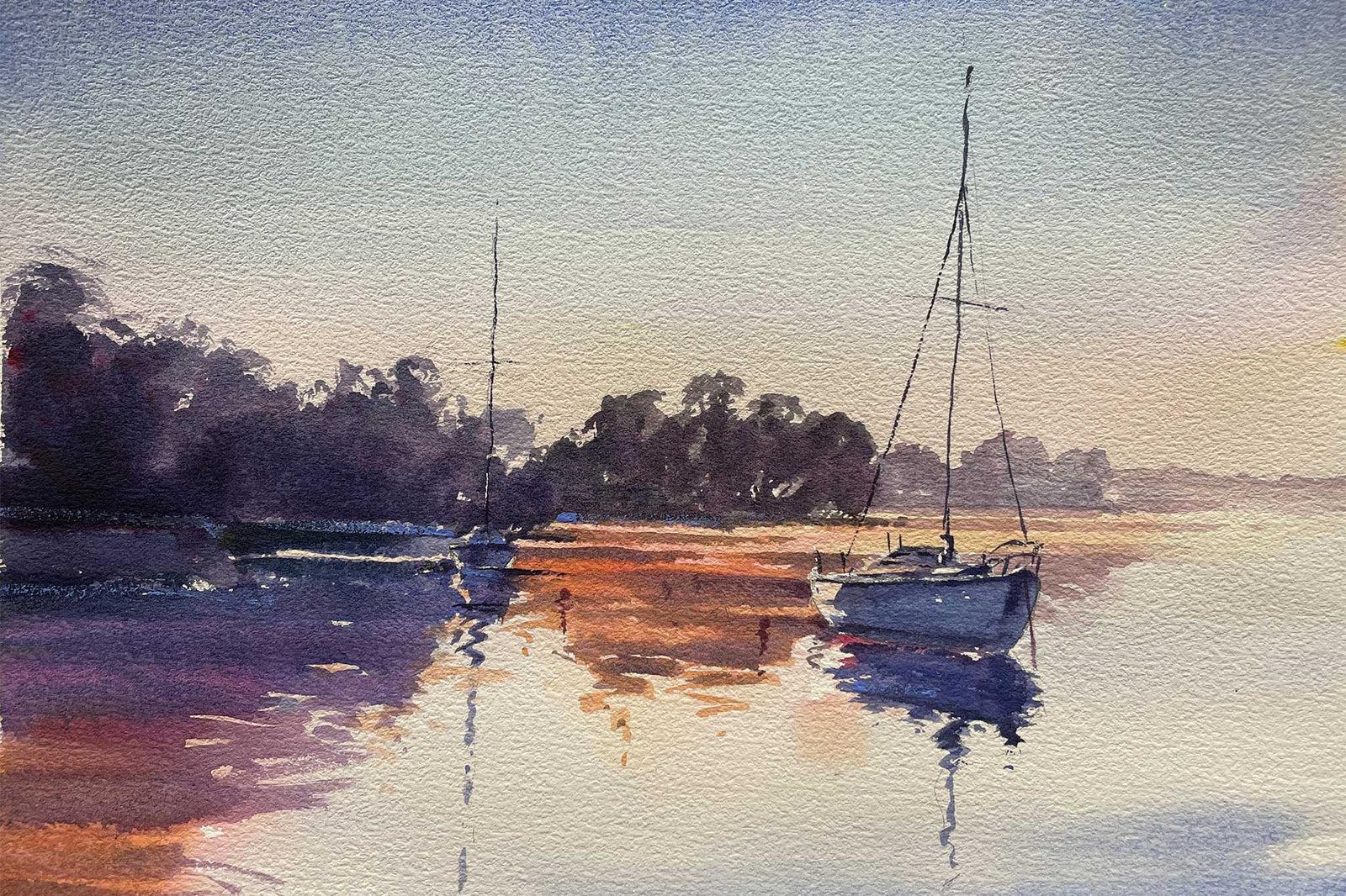 Boats on the Water : Preview